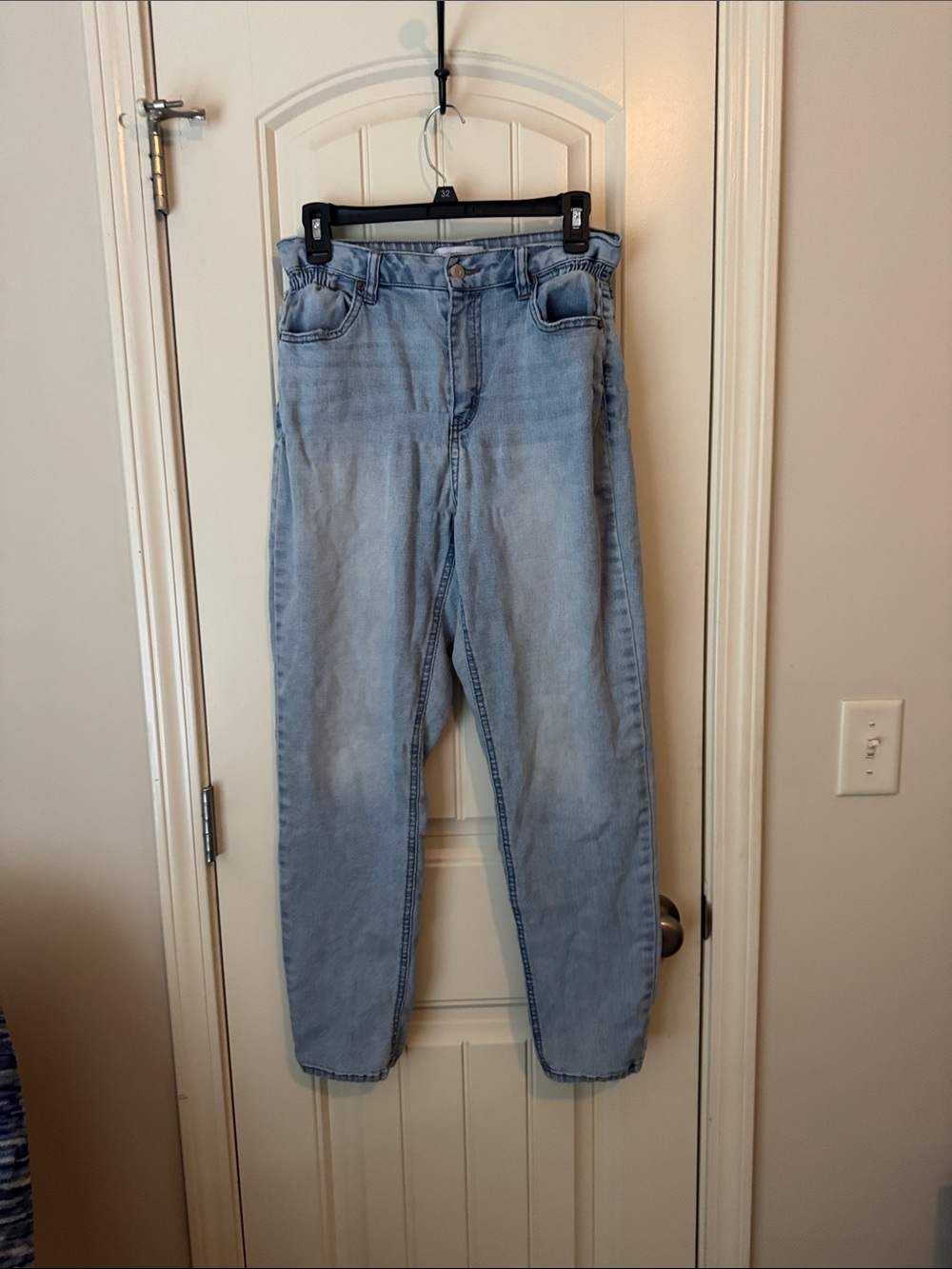 Vanilla Star Light Blue Boyfriend Jeans - Relaxed High Waist